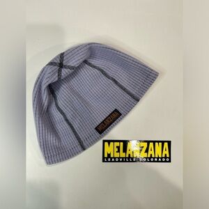 Melanzana Micro Grid Toque Large Dusk Lavender Beanie NWT Melly Hat Microgrid